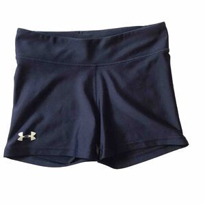 Womens Under Armour Biker Compression Booty Yoga Active Gym Shorts XS/ S ? 3.5”